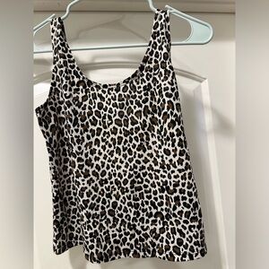 Leopard tank top
